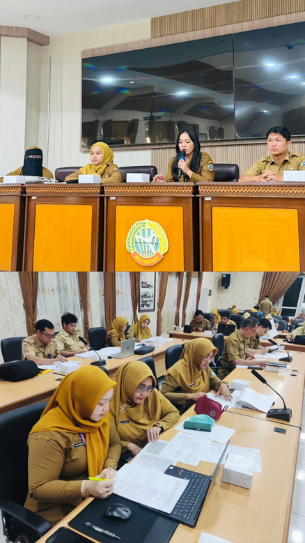 Penyerahan berkas lomba kelurahanDI RUANG PP dan PA tahun 2026 dari kelurahan siantan tengah TGL 02 06 26